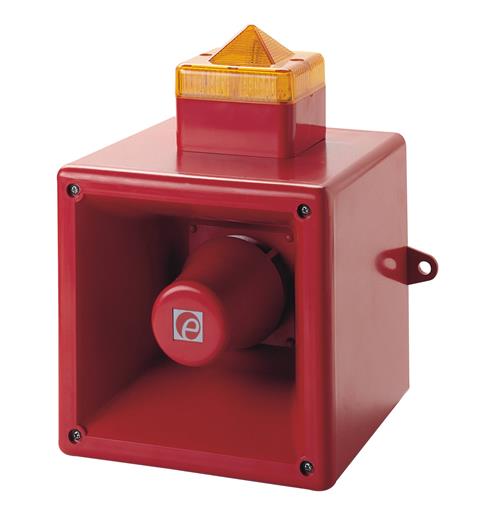 Combi AL121X-UL  24vDC [ red] 1:RED 121dB(A) 5J IP66 45T 20-28vDC UL-Version